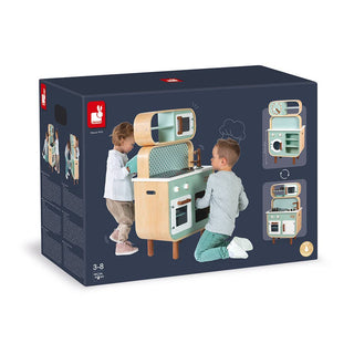 Big Cooker Reverso | Toy wooden kitchen | Double sided