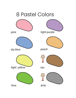 Just Rocks in a Box - 32 Colors / 64 Crayons-2 of each color