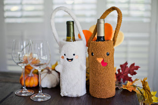 Ghost Sherpa Wine Bottle Gift Bag, Hostess Gift