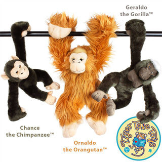 Chance the Chimpanzee | Stuffed Animal Plush
