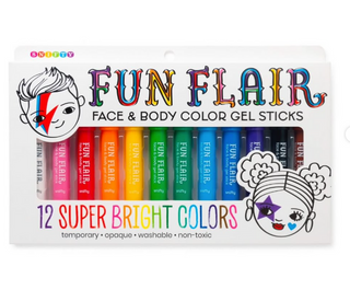 Fun Flair Face and Body Color Gel Sticks