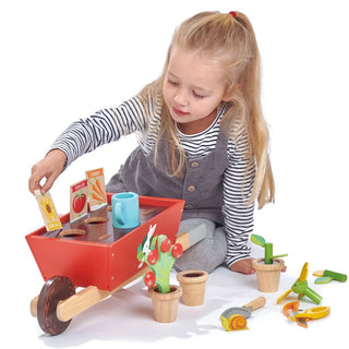 Tender Leaf Garden Wheelbarrow Set