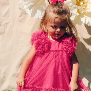 Abel & Lula Baby Tulle Dress with Volume