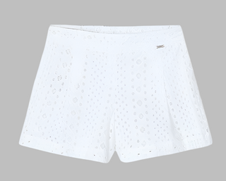 Mayoral Girls Eyelet Shorts 3285