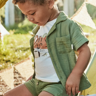 Baby Boy Bambula Shirt