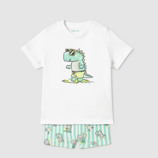 Baby Swim Trunks and Shirt Set with Sun Protection
