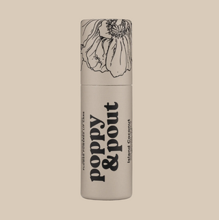 Poppy & Pout Island Coconut Lip Balm