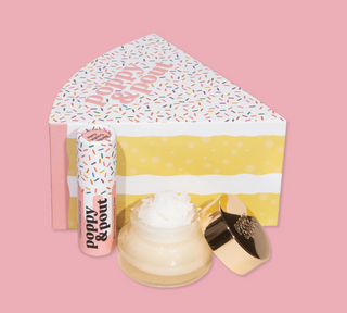 Poppy & Pout Birthday Confetti Cake Lip Care Duo