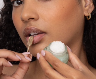 Poppy & Pout Sweet Mint Exfoliating Lip Scrub