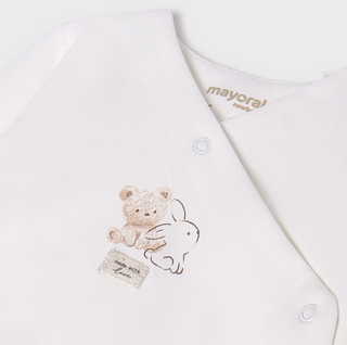 Mayoral Baby 3 Piece Outfit, Hat and Matching Bib Gift Set