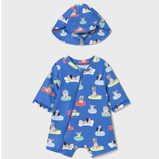 Mayoral Baby Boy Swim Suit and Hat Set