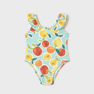 Mayoral Baby Girl Fruit Printed Swimsuit