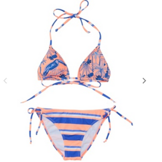 Snapper Rock Girl's Tropicana Vacay Triangle Bikini