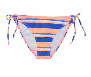 Snapper Rock Women's Tropicana Stripped Sustainable Bikini Bottoms