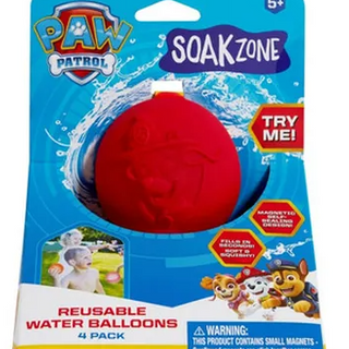 Soak Zone Paw Patrol Reusable Water Ballons