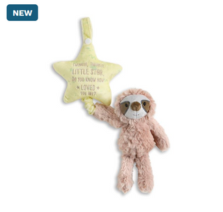Demdaco Musical Pull Toy Sloth