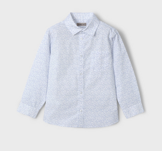 Mayoral Boy's Geometric Print Button Down