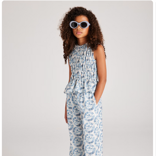 Mayoral Girls Printed Smocked Top