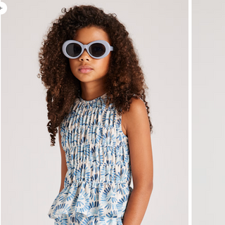 Mayoral Girls Printed Smocked Top