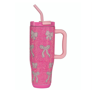 Simply Southern Rhinestone Bow 40oz. Tumbler
