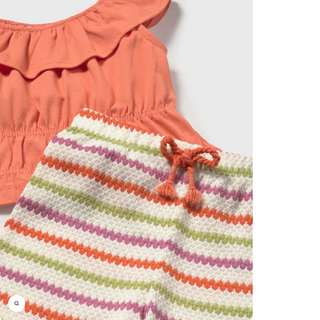 Mayoral Baby Crochet Pants and Top Set
