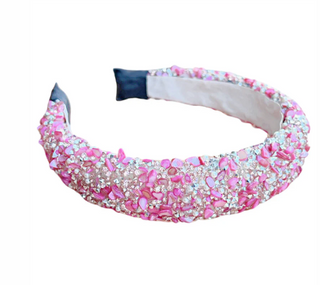 Headbands of Hope Rose Gold and Pink Sparkle Headband
