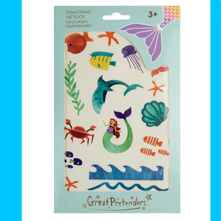 Great Pretenders Mermaid & Sea Themed Tattoos