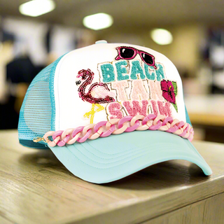 Simply Southern Beach Tan and Swim Hat