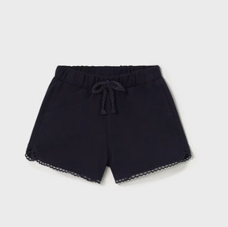 Mayoral Baby Girl Knit Navy Shorts