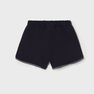 Mayoral Baby Girl Knit Navy Shorts