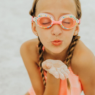 Bling2O Angel Cake Pink Cake Pop Kids' Goggles