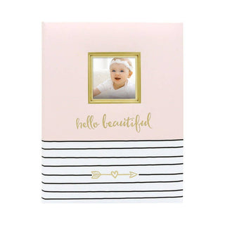 Hello Baby Memory Baby Book: Pink