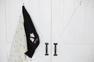Ghost Kitchen Halloween Dish Towels, Set of 2