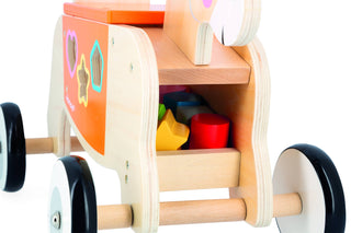 Farm Ride-On Donkey with Shape Sorter