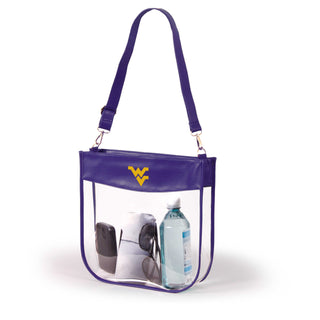 West Virginia Clear Purse with Zipper by Desden: Default Value
