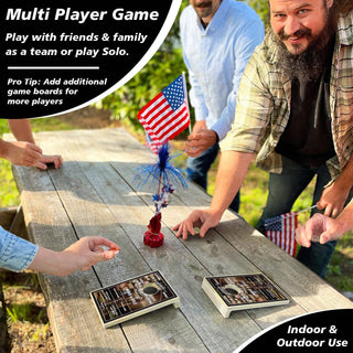 Drinking Game Coinhole® Tabletop Game Set