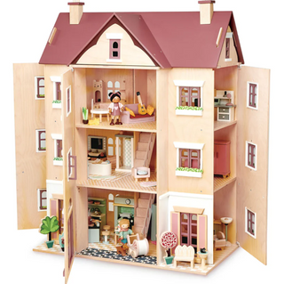 Tender Leaf Toys: Fantail Hall Wooden Doll House