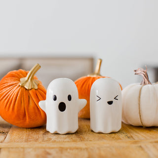 Ghost Salt & Pepper Shakers, Halloween Decor