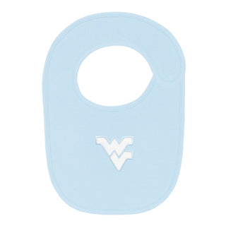 West Virginia Mountaineers Solid Newborn Bib: Gold / Newborn