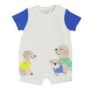 Mayoral Baby Boy Doggie Romper