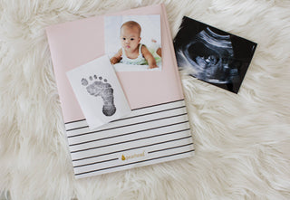 Hello Baby Memory Baby Book: Pink