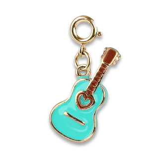 Charm It Gold Rebel Girls Guitar Charm