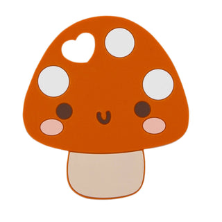 Mushroom Silicone Teether, BPA Free