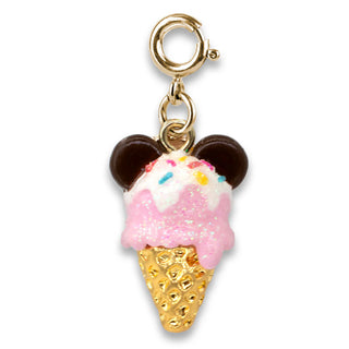 Charm It Gold Mickey Ice Cream Charm