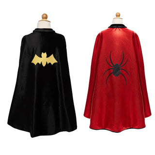 Reversible Spider/Bat Flowing Cape