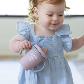 Spill the Tea Happy Sippy: Purple