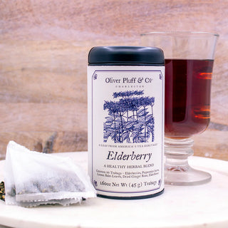 Oliver Pluff & Co. Elderberry Tea Tin