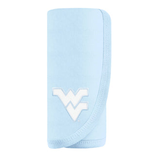 West Virginia Mountaineers Solid Infant and Toddler Blanket: Navy