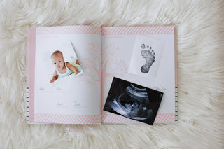 Hello Baby Memory Baby Book: Pink