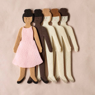 Felt Doll Starter Set in Honey Color